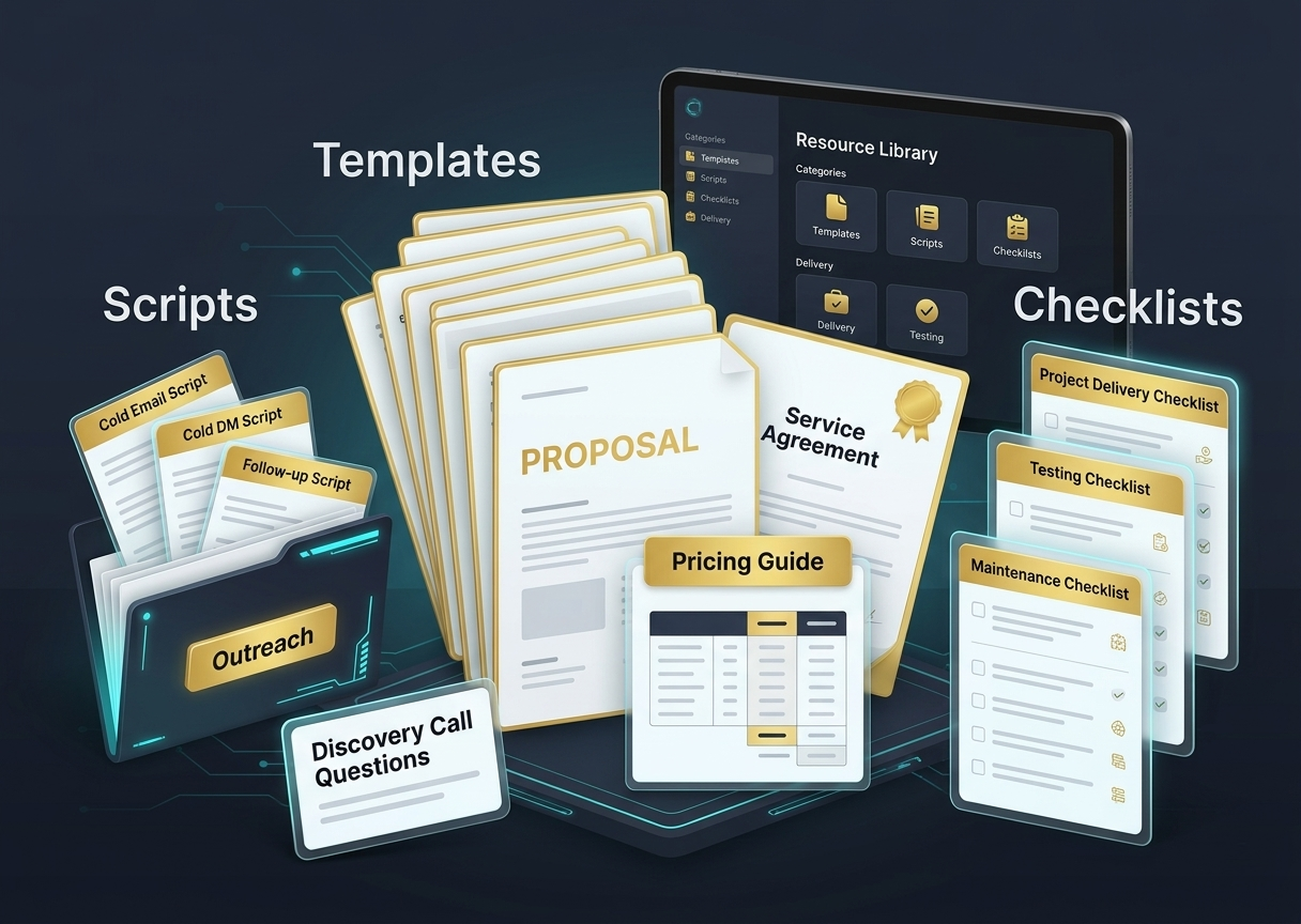 Templates, Scripts & Checklists Pack Preview